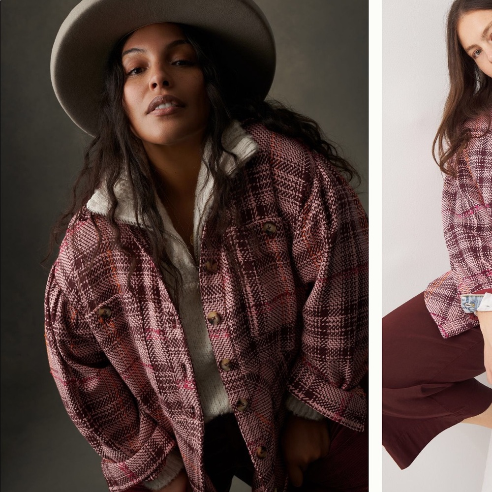 Hudson Plaid Shirt Jacket